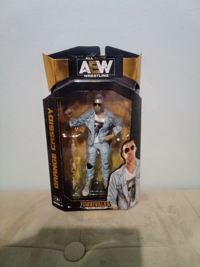 Aew wwe orange cassidy action figure wrestler