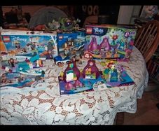 Lego sets x 3 frozen trolls lego