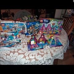 Lego sets x 3 frozen trolls lego