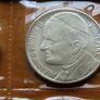 Pope John Paul II Vintage Vatican coins & silver or silver plate? medal collection Image 3