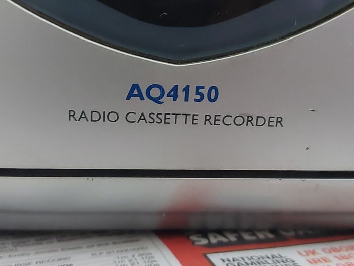 Philips Radio Cassette Recorder, Model AQ4150, both Radio & tape working great, very good condition