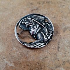 Antique Silver Brooch