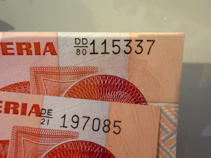 Nigerian Currency - Naira 10, 20 and 50