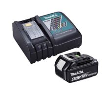 Makita DC18RC 18V LXT Fast Charger with 1 x BL1860 6Ah Battery