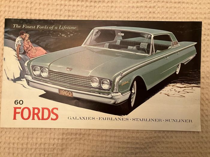 Car brochures. USA and Canada of USA manufacturers. GM, Ford etc.