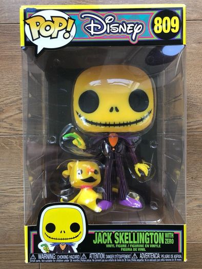 Funko Jack Skellington (Jumbo Blacklight Pop!)