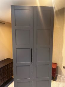 Shallow wardrobe-grey