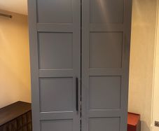 Shallow wardrobe-grey