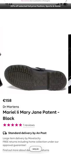 Dr Martens Mary Jane's Patent