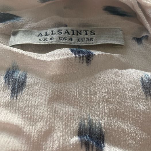 Allsaints Deirdre Via Shirt UK 8