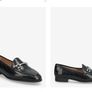 UNISA Reptile Effect Leather Flats Image 6