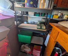 4 tier shelving unit