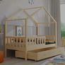 Kids Children Toddler Single Double Bed House Image 4
