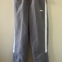 Slazenger grey tracksuit bottoms 9-10 Brand new with tags