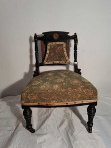 Art Nouveau Gossip Chair
