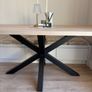Oak dining table Image 3