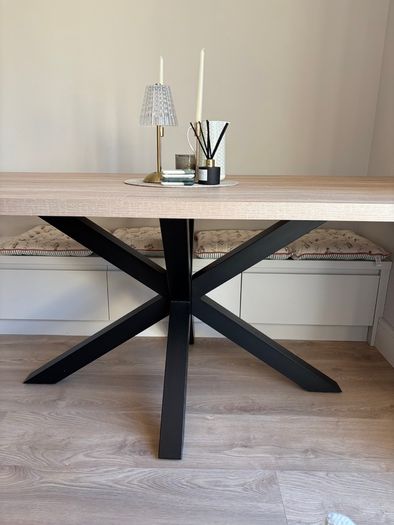 Oak dining table
