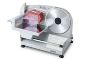 Meat Slicer, Electric Deli Slicer with 190mm SUS420 Blade &amp; 0-15mm Adjustable Thickness, 200W Home Food-Slicer for Frozen Meat, Ham, Baguett, Steak
