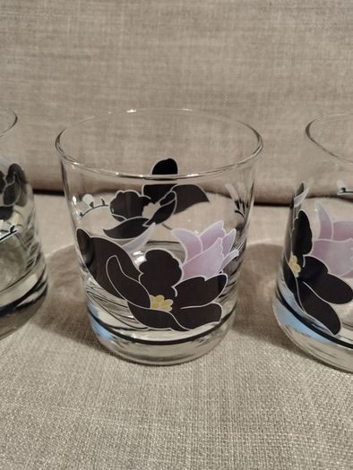 Vintage french whiskey tumblers