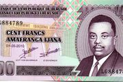 Burundi 100 Francs Note 2010
