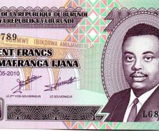 Burundi 100 Francs Note 2010