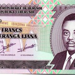 Burundi 100 Francs Note 2010