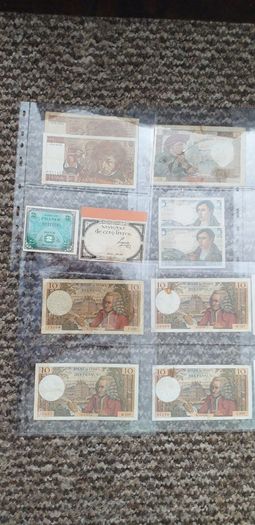 Francs France Lot 20 Pcs. - 1793 & 1940 To 1992