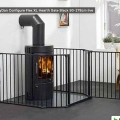BabyDan baby safety fire gate
