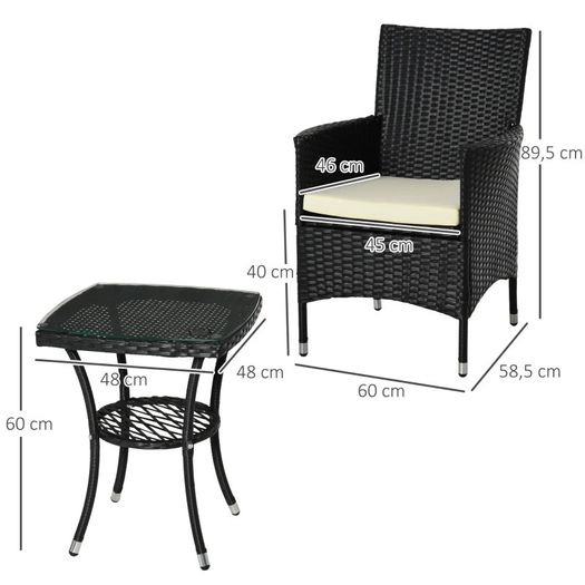 2 Pc Rattan Chairs Set (free Shipping)
