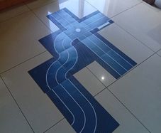 Lego compatible roads.