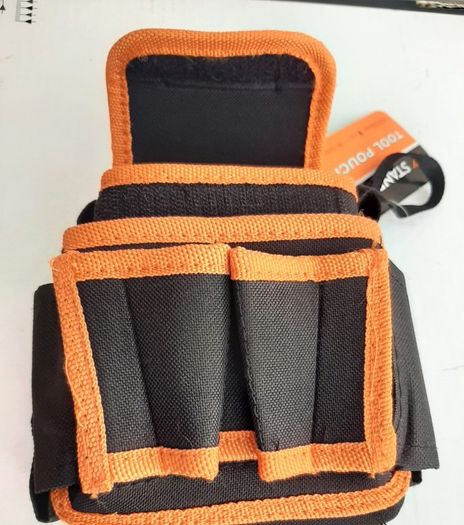 New tool pouch tag attached