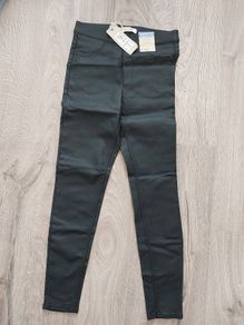 M&S Leather jeggings
