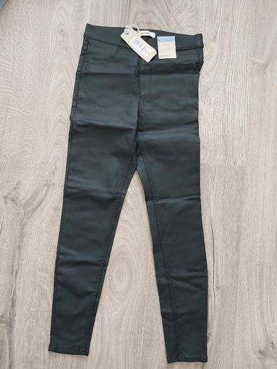M&S Leather jeggings