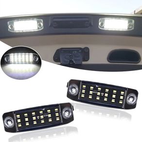2pcs 12v White 18LEDs For Kia Sportage 2010-up For Hyundai Kona 2017- For i40 CW 2011- High Quality SMD Car License Plate Lights