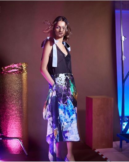 Joanne Hynes Sequin Slip Dress