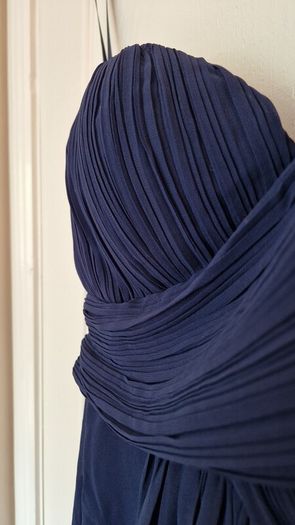 BNWT Bridesmaid navy dress UK12/EU40