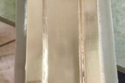 Victorian Letter Plate / Letter Box 12 X 3 Inches Polished Brass Finish
