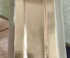 Victorian Letter Plate / Letter Box 12 X 3 Inches Polished Brass Finish
