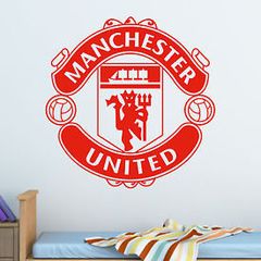 man utd wall decal