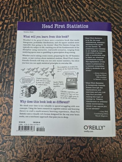 Head First Statistics