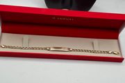 Preloved 9ct yellow gold identity bracelet