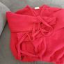 Plum X over Girls Long sleeve Ballet Wrap Image 2