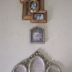 Vintage style photo frames