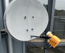 satelite dish with Quad