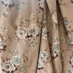 Floral blackout curtains