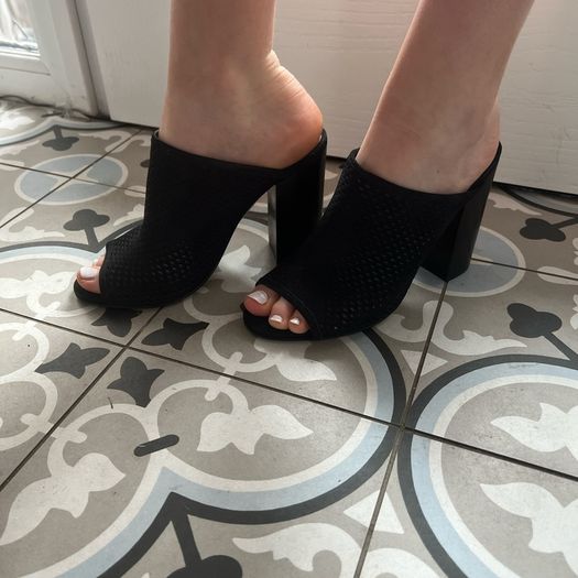 Aldo black heels. Size 4.5