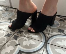 Aldo black heels. Size 4.5