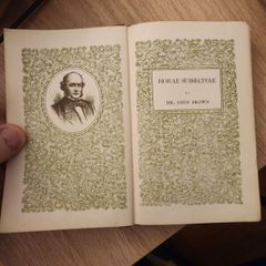 Horae Subsecivae. By John Brown. A Small 1907 Hardback In Good Condition.