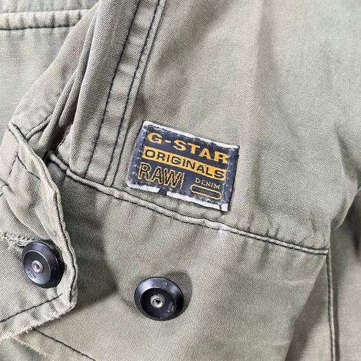 G-Star RAW Originals Delta Overshirt Olive Green Cargo Jacket XXXL