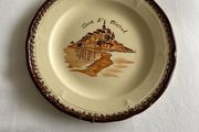Plate from Mont St. Michel 19.5cm